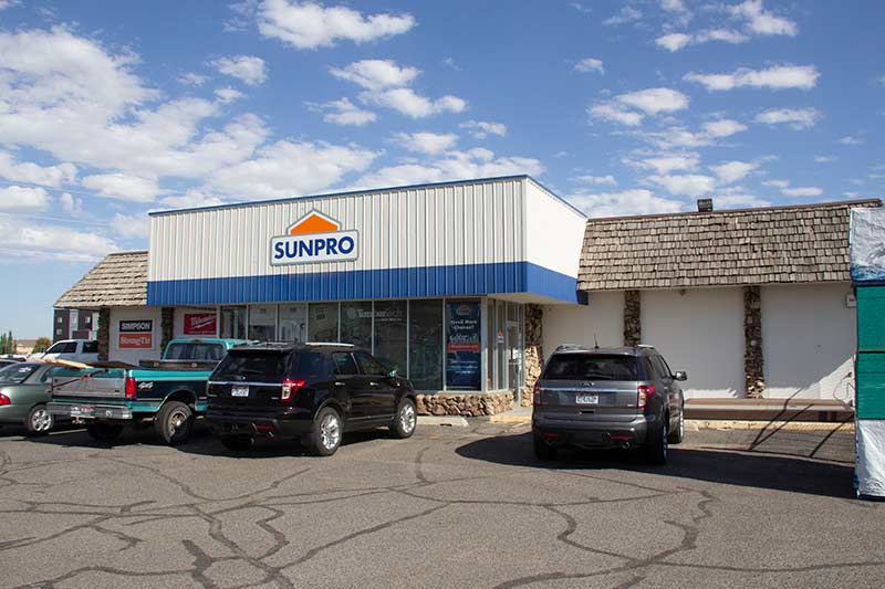 Rexburg Sunpro store front Rexburg Idaho