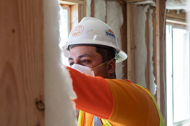 Sunpro CEE certified insulation installers